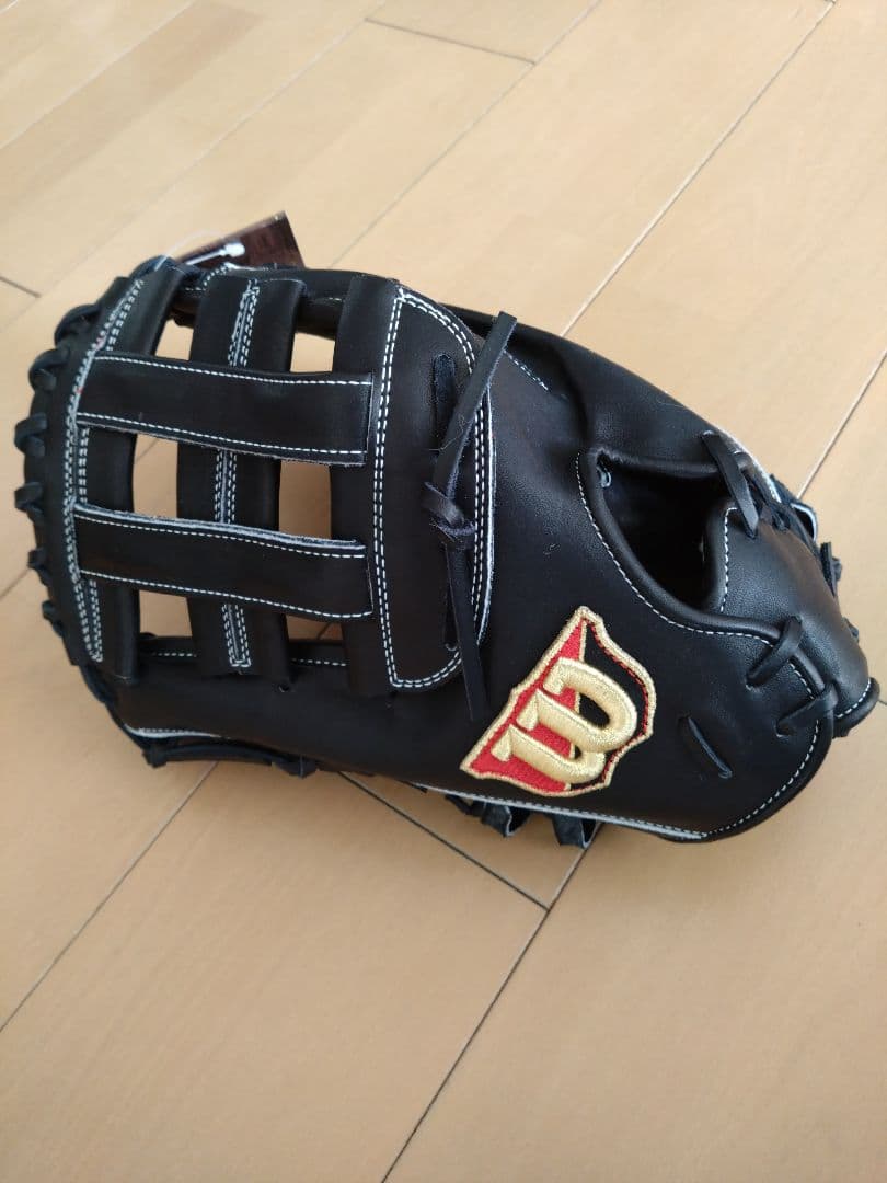 み*き様 Wilson ウィルソン WBW101116 硬式一塁手左投用 ブラッ