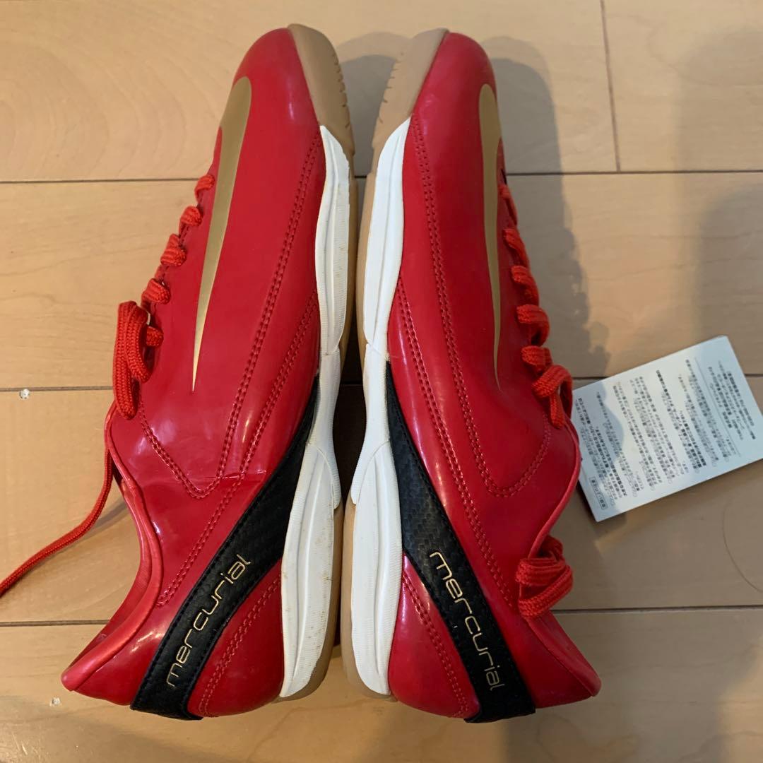 メ*〜様 NIKE ナイキ317897-671 赤 26.5cm マーキュリアル