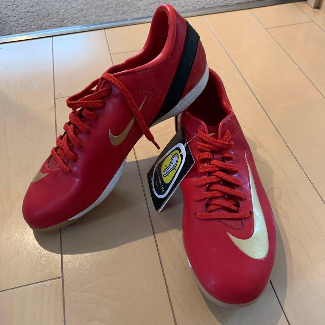 メ*〜様 NIKE ナイキ317897-671 赤 26.5cm マーキュリアル