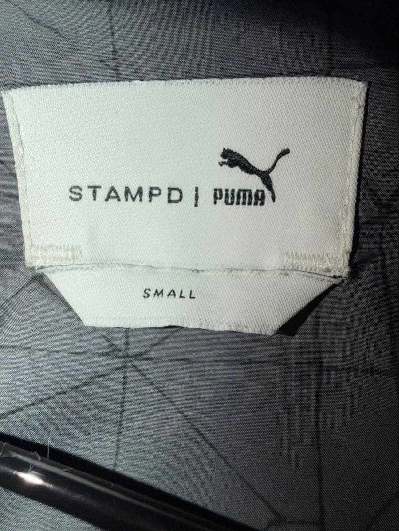 STAMPD | PUMA ブラック ダウンベスト S