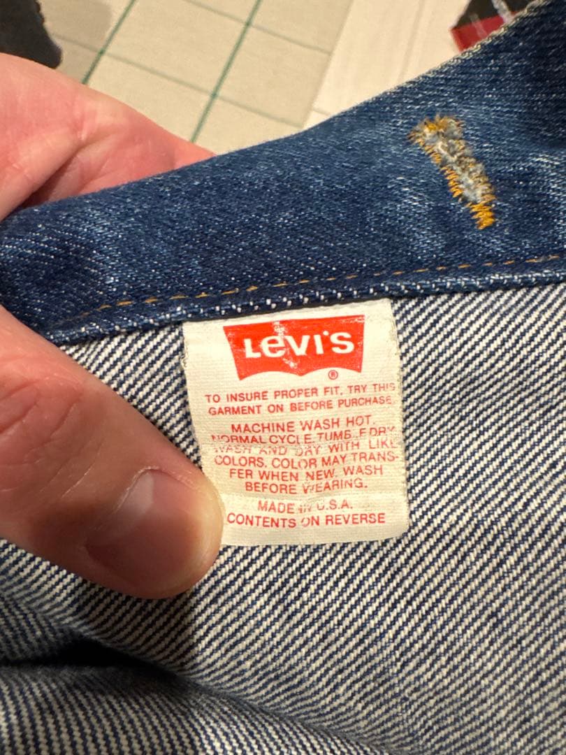 k*p様 【90s USA製】Levi’s 71506 506xx 1st復刻