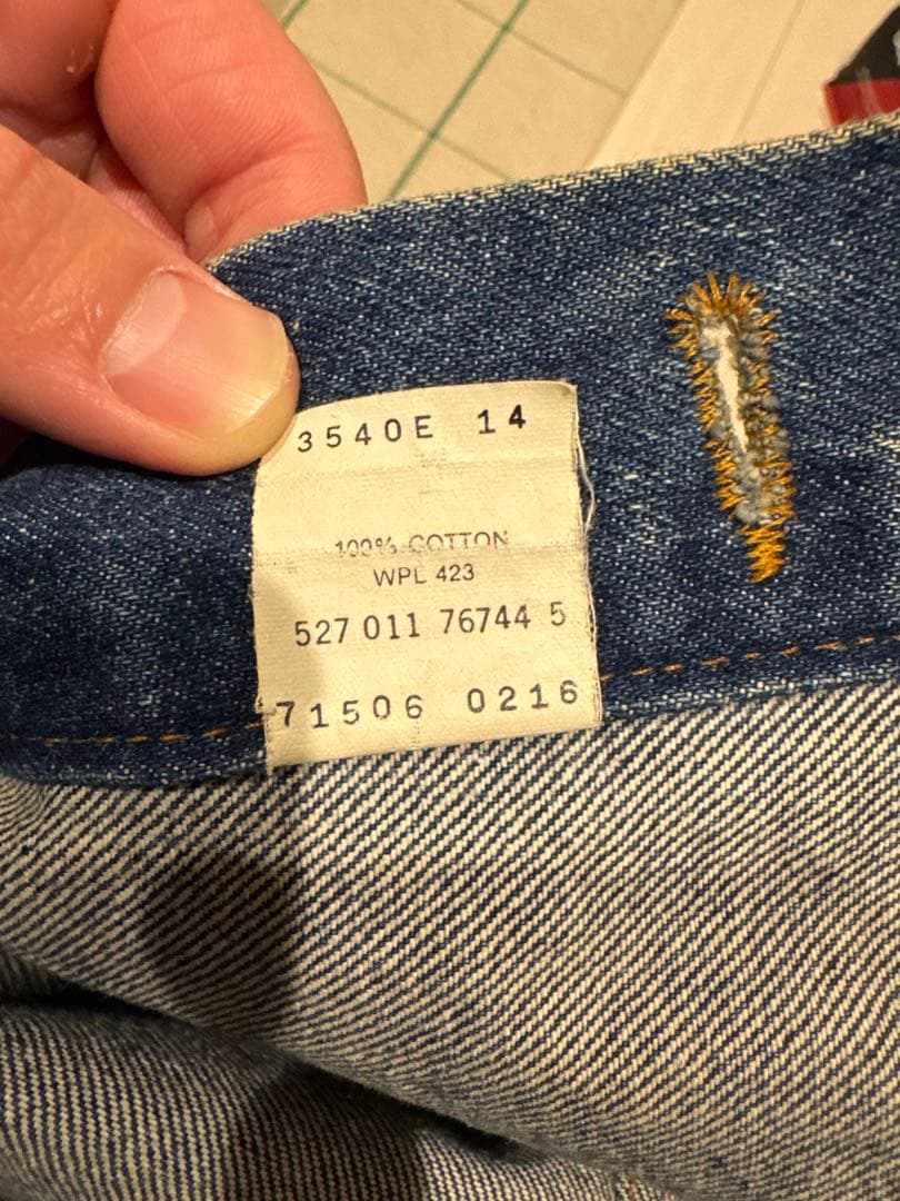 k*p様 【90s USA製】Levi’s 71506 506xx 1st復刻