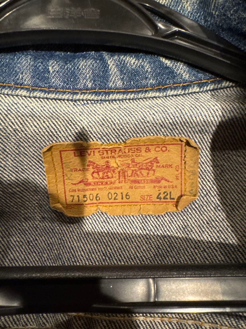 k*p様 【90s USA製】Levi’s 71506 506xx 1st復刻
