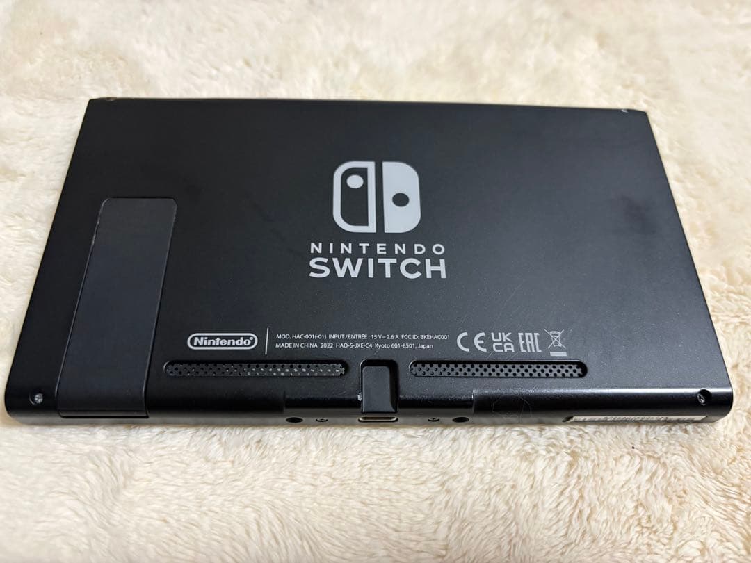 【美品・完品】NintendoSwitch本体グレー2022年製+SD128G付
