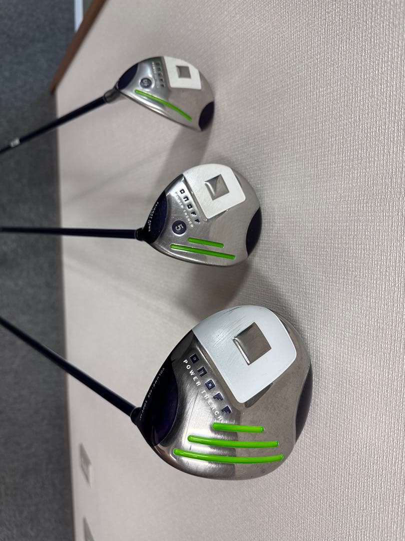 オノフレディースクラブ3本セット1W 5W 6UフレックスA