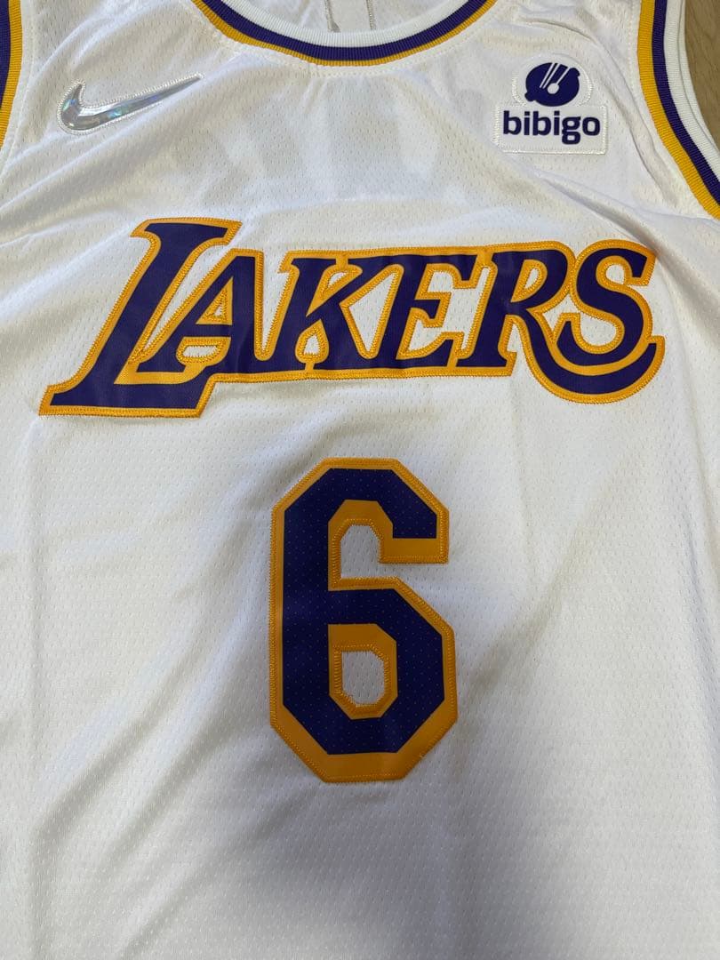 Lakers James ユニフォーム 白 L,lakers,lebron