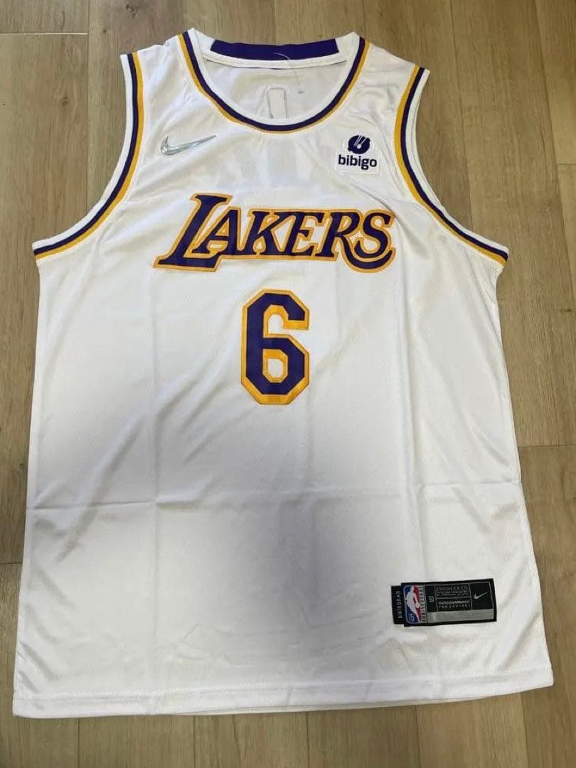 Lakers James ユニフォーム 白 L,lakers,lebron