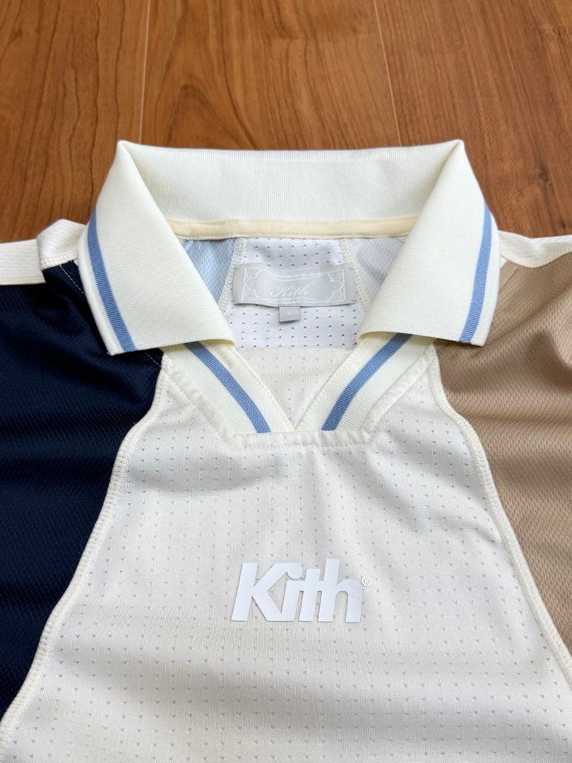 Kith パネル シャツ サッカー ユニフォーム ゲームシャツ メッシュ