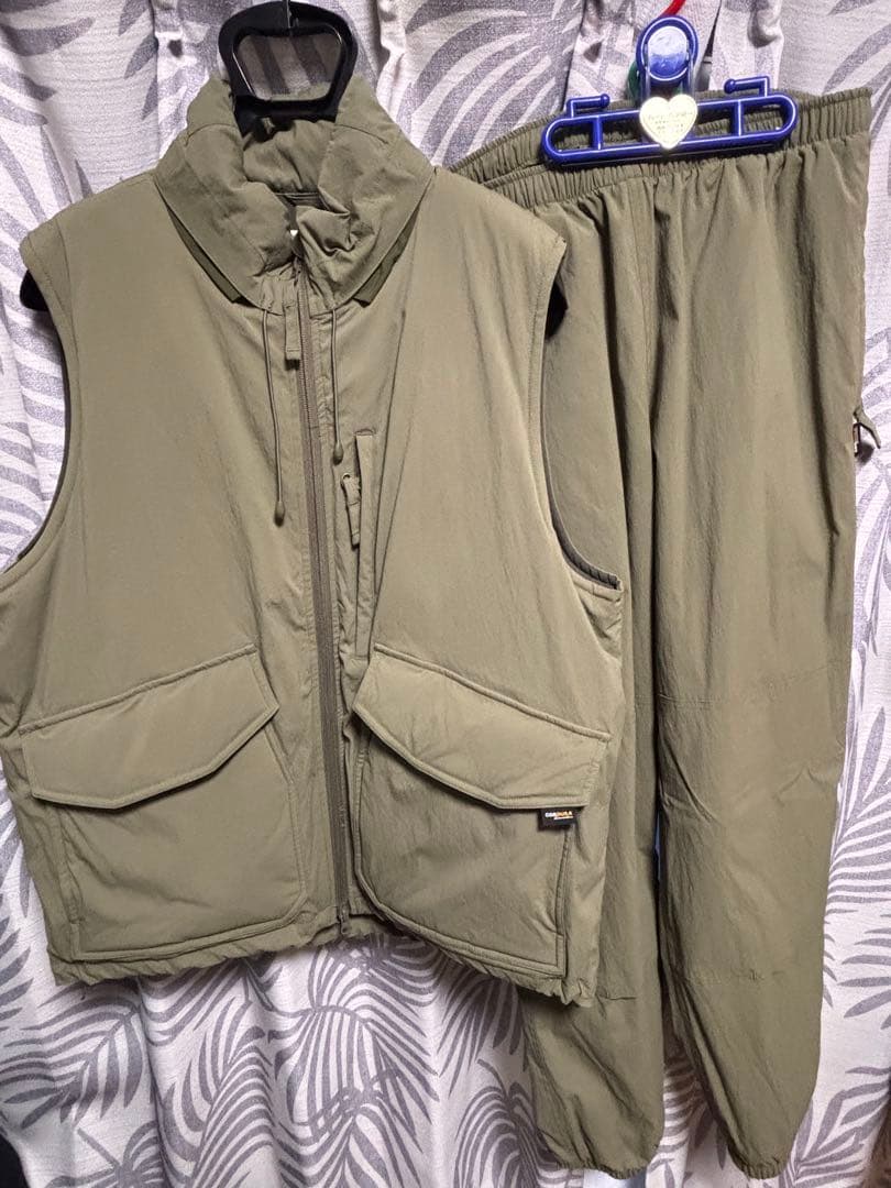 ミリタリーダウンベスト＆パンツ フリークスストアWTAPS CORDURA