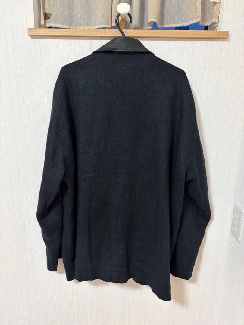 26ss HERILL Linen Duffel Jacket サイズ1 黒