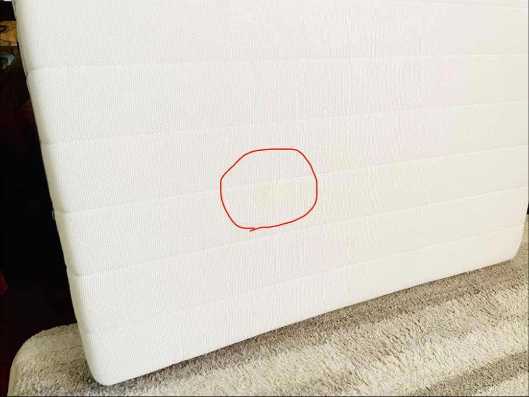 IKEA HEMNES ソファベッド グレー マットレス2枚付き
