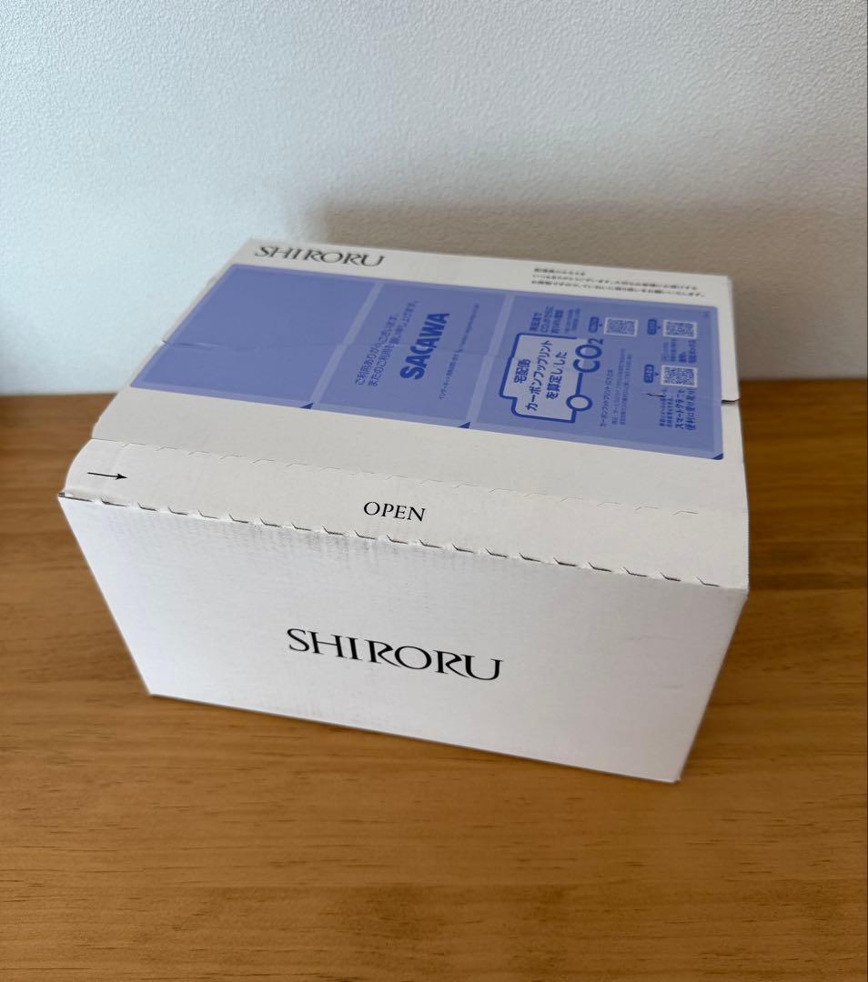 新品　SHIRORU クリスタルホイップブラック　６本　リニューアル版　シロル