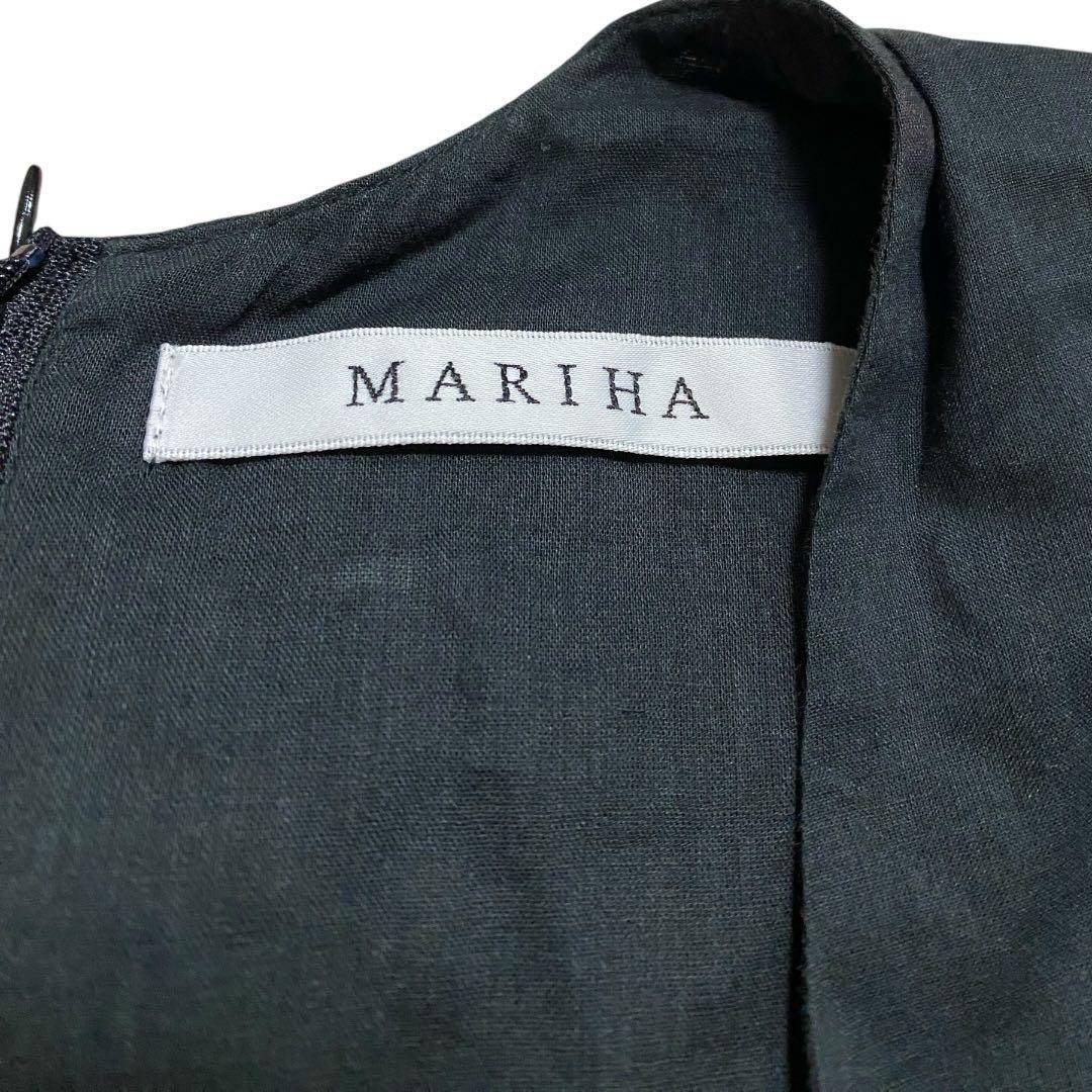 マリハ　MARIHA 夏の月影のドレス ロングワンピース　ブラック　Sサイズ
