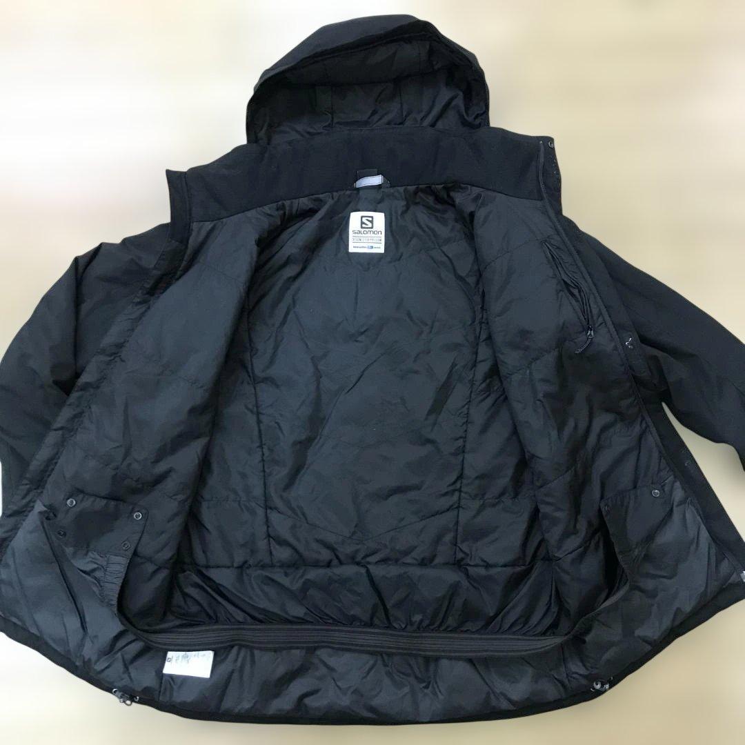 SALOMON 中綿入りストレッチウエア上下セット　上/Ｌ下/Ｌ
