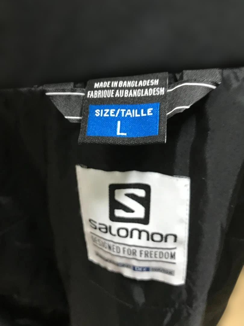 SALOMON 中綿入りストレッチウエア上下セット　上/Ｌ下/Ｌ