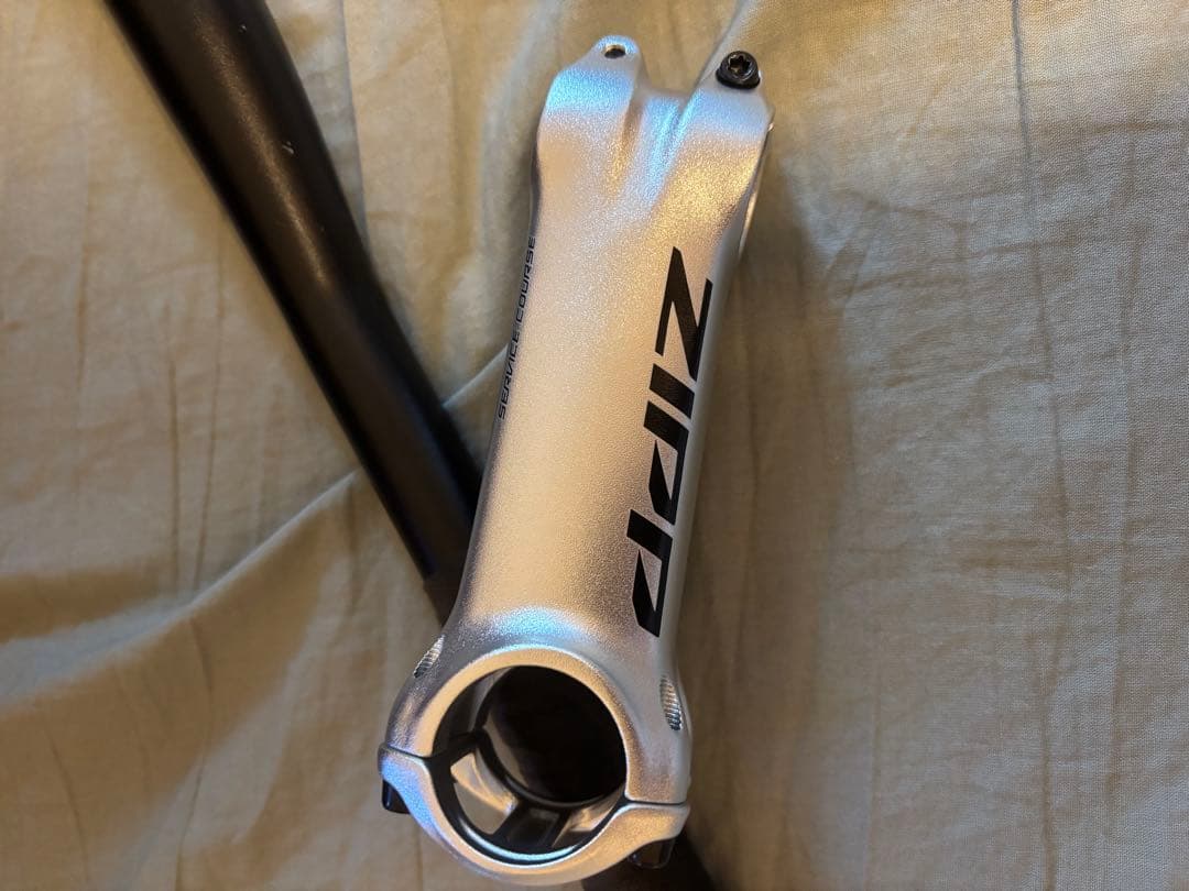 zipp service course 110mm 6° silver ステム