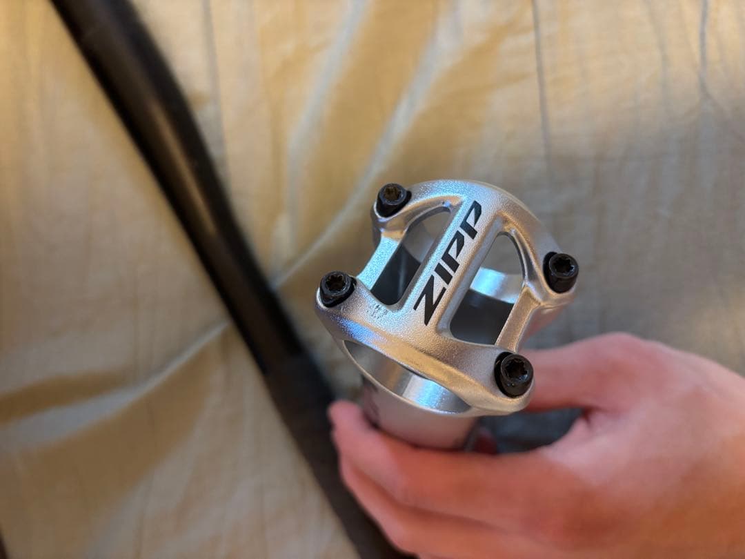 zipp service course 110mm 6° silver ステム