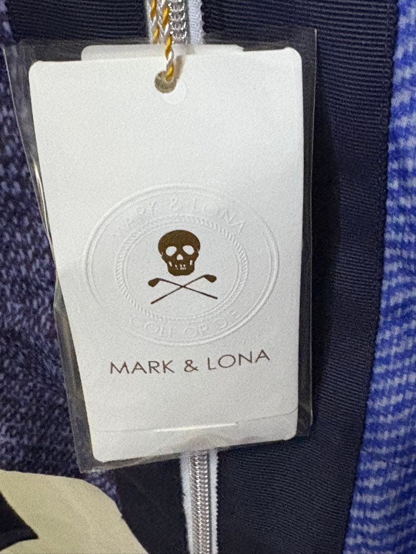 新品 タグ付 MARK&LONA レディースゴルフ 撥水ブルゾン M ゴルフ