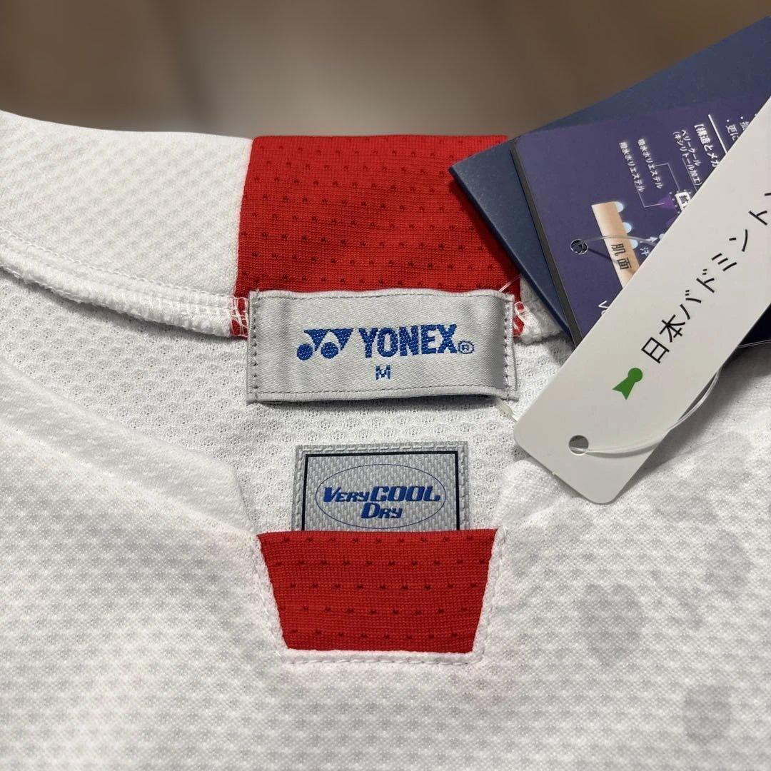 ヨネックス　YONEX ノースリーブ　ホワイト　日本代表モデル