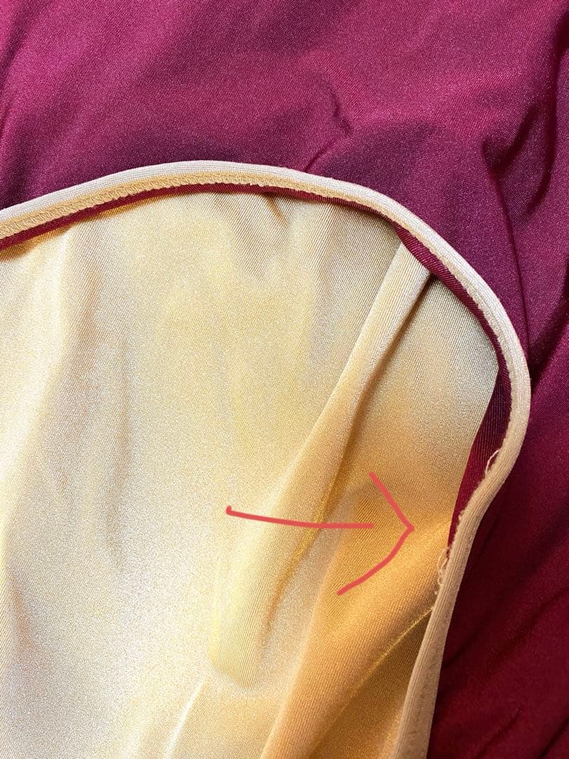 YUMIKO Nadja レオタード S 美品 Burgundy×Toffee