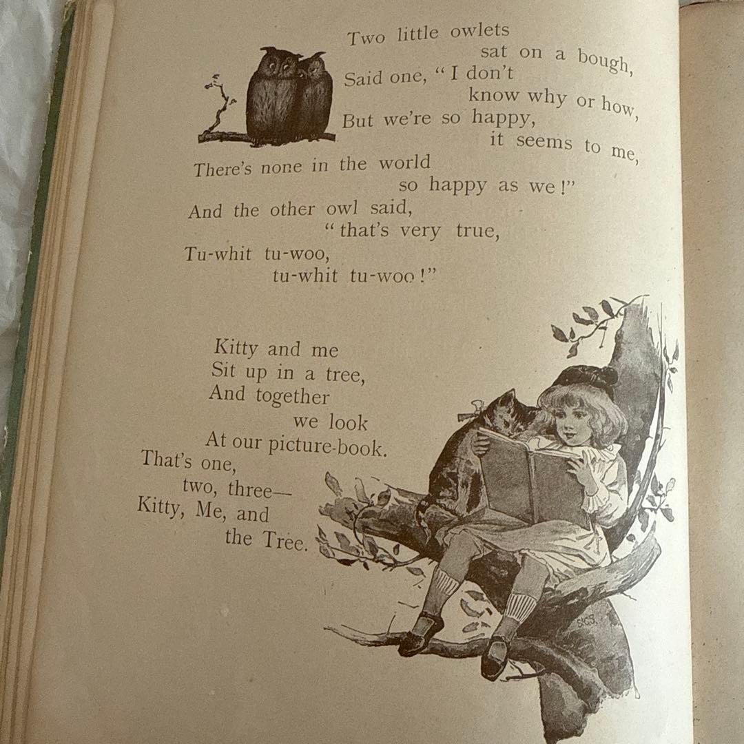 稀少1890年アンティーク絵本ヴィクトリアン洋書イギリス古書ジャンクジャーナル