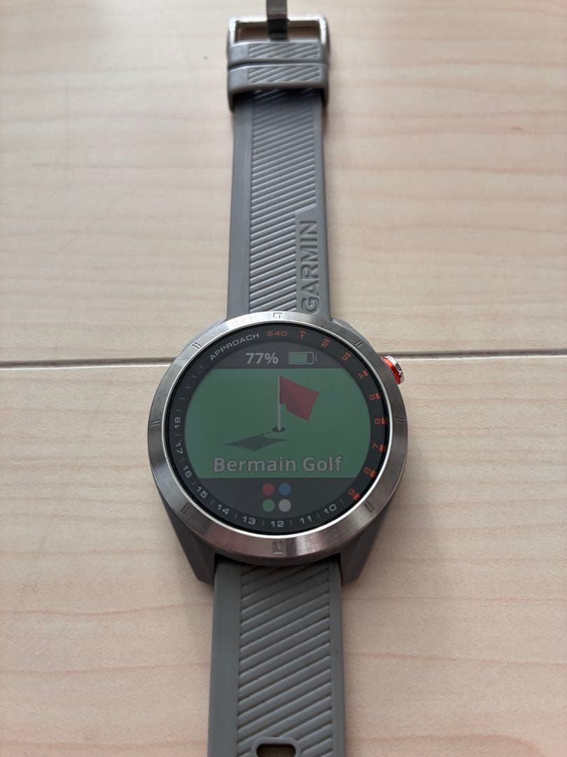 Garmin ガーミン S40 GPSナビウォッチ グレー 充電ケーブル付き