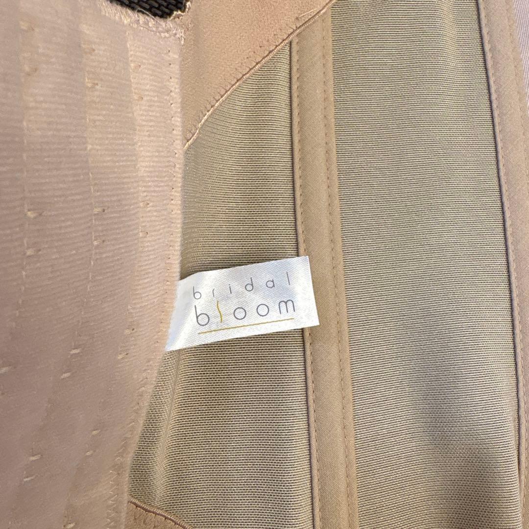 【美品】bridal bloom ロイヤルベージュ ビスチェC65 ガードルS