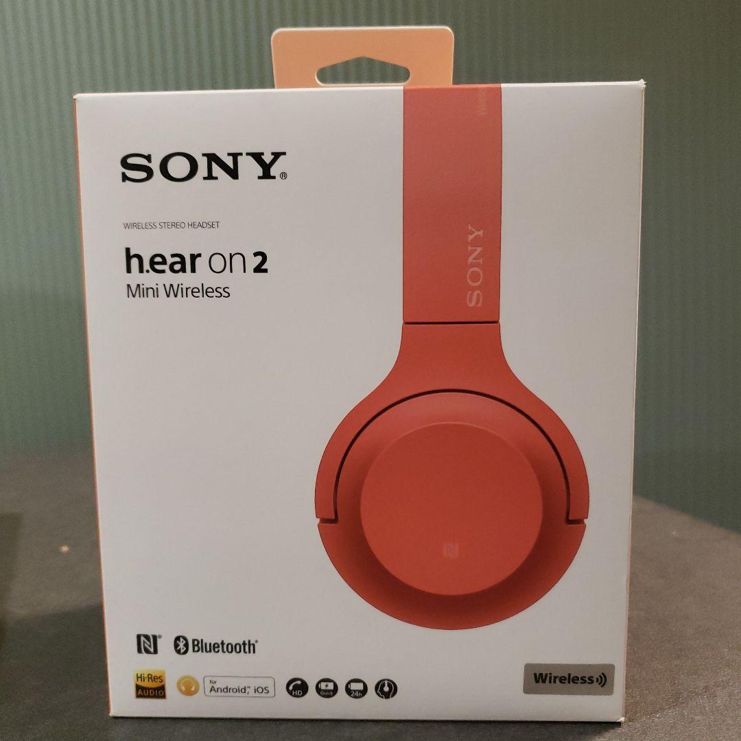 最終値下げ！SONY h.ear on 2 Mini Wirelessレッド
