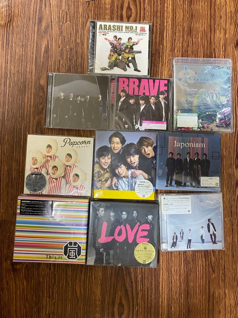 嵐 CD DVD blue-ray 11セット