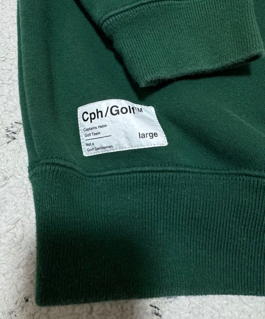 Cph/Golf ダークグリーン スウェット Lサイズ