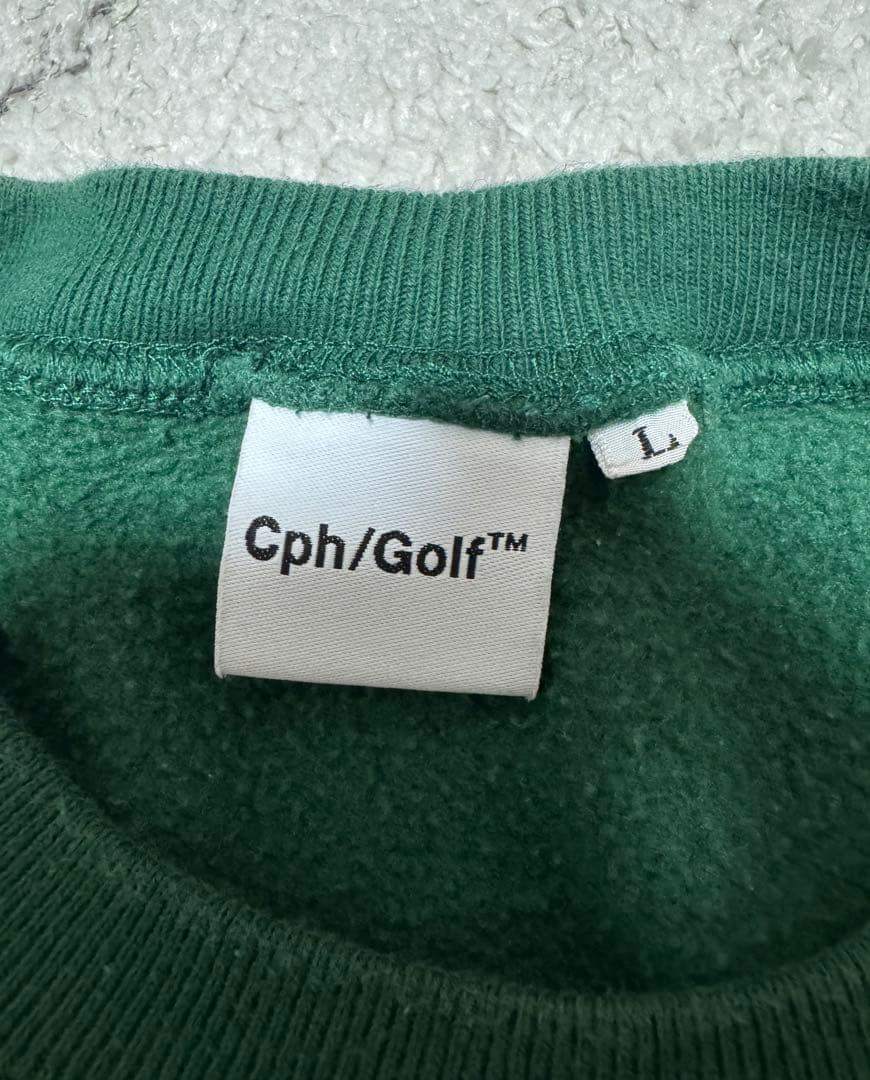 Cph/Golf ダークグリーン スウェット Lサイズ
