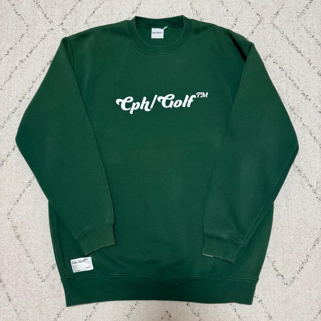 Cph/Golf ダークグリーン スウェット Lサイズ