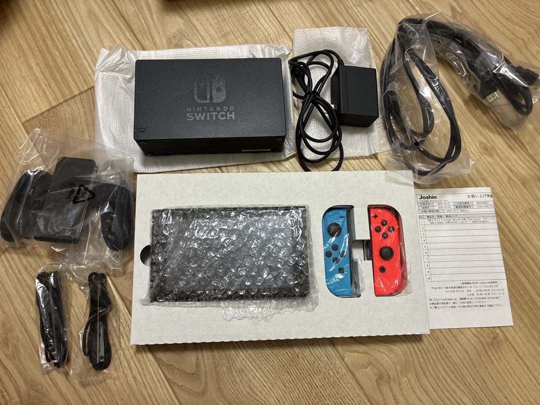 【新モデル】Nintendo Switch Joy-Con (L)ネオンブルー
