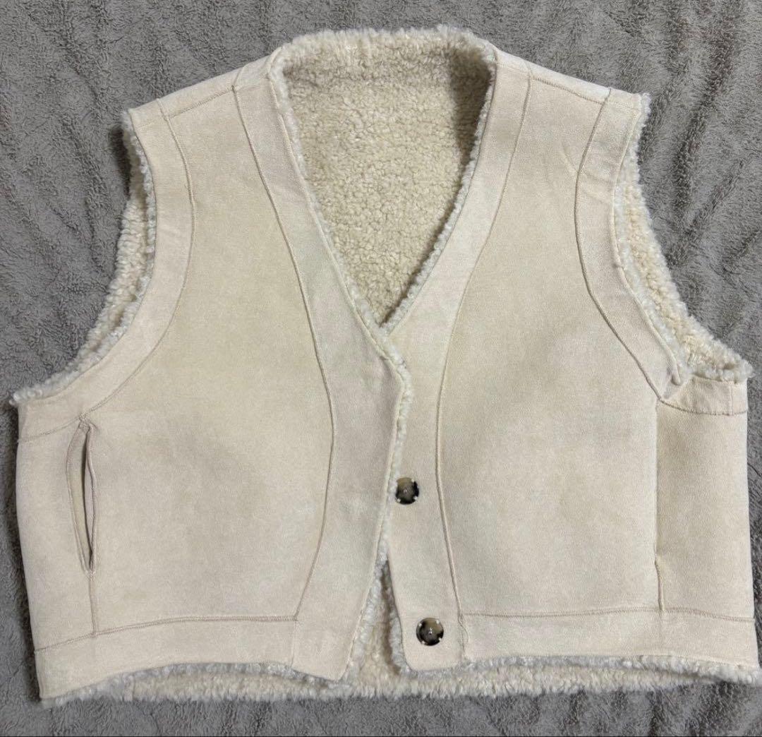 ounce Cloudy mustang jacket リバーシブルベストオンス