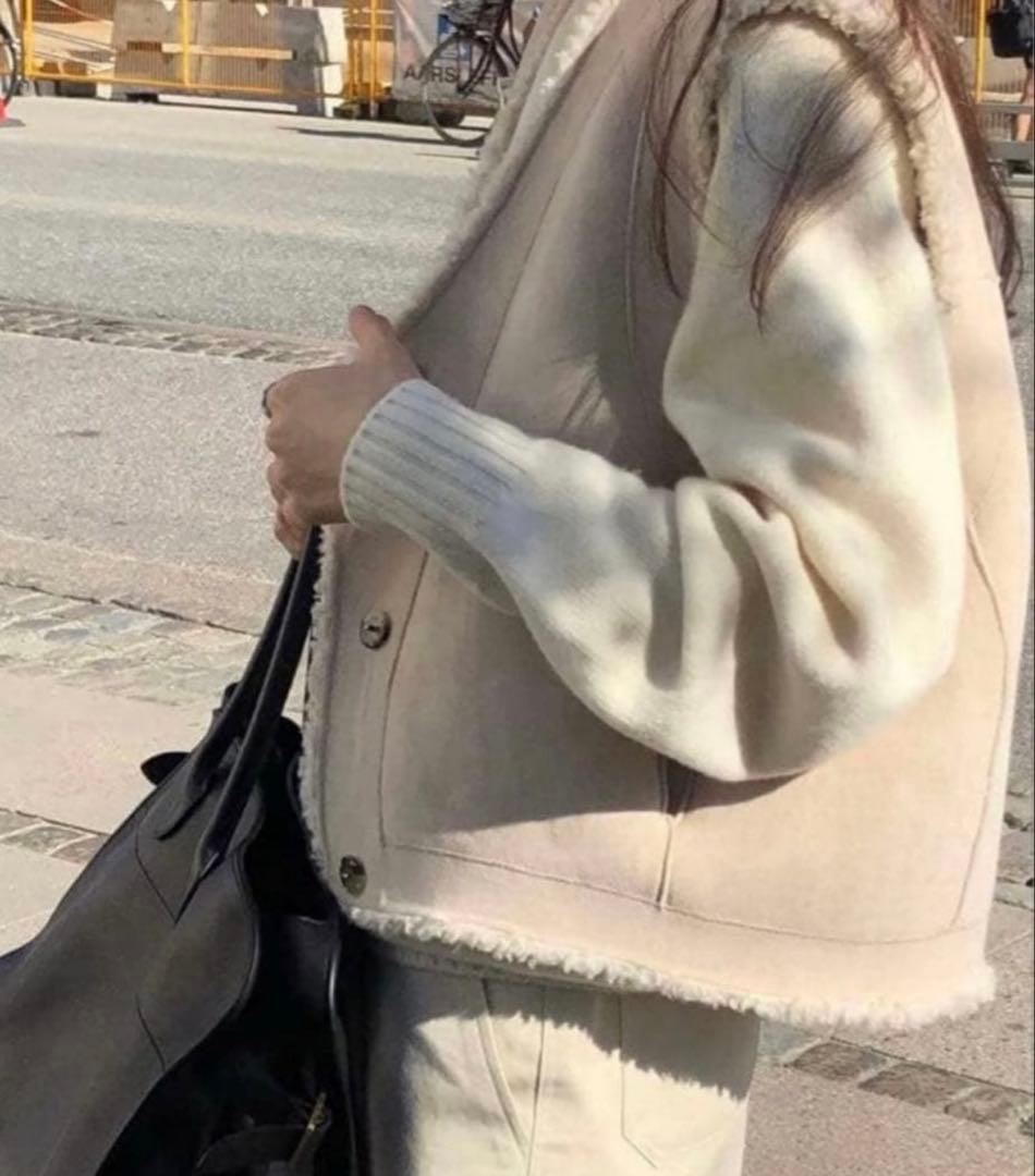 ounce Cloudy mustang jacket リバーシブルベストオンス