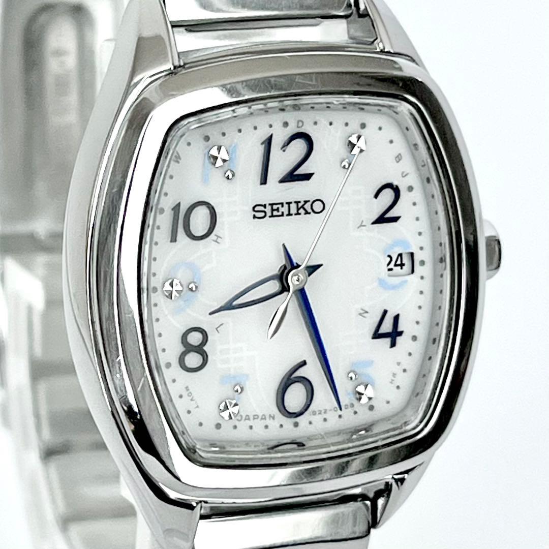 セイコー SEIKO レディース腕時計 稼働 電波ソーラー 磨き済み s2157