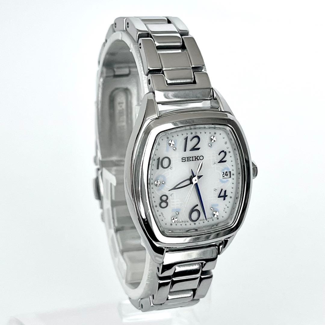 セイコー SEIKO レディース腕時計 稼働 電波ソーラー 磨き済み s2157