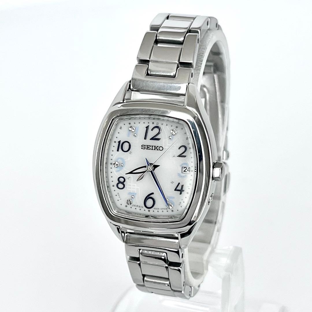 セイコー SEIKO レディース腕時計 稼働 電波ソーラー 磨き済み s2157