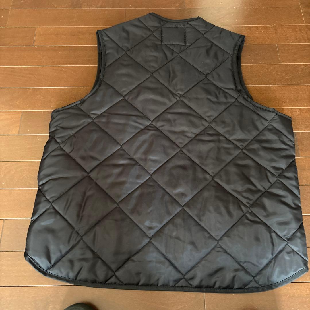 NAP-WEAR ブラックキルティングベスト