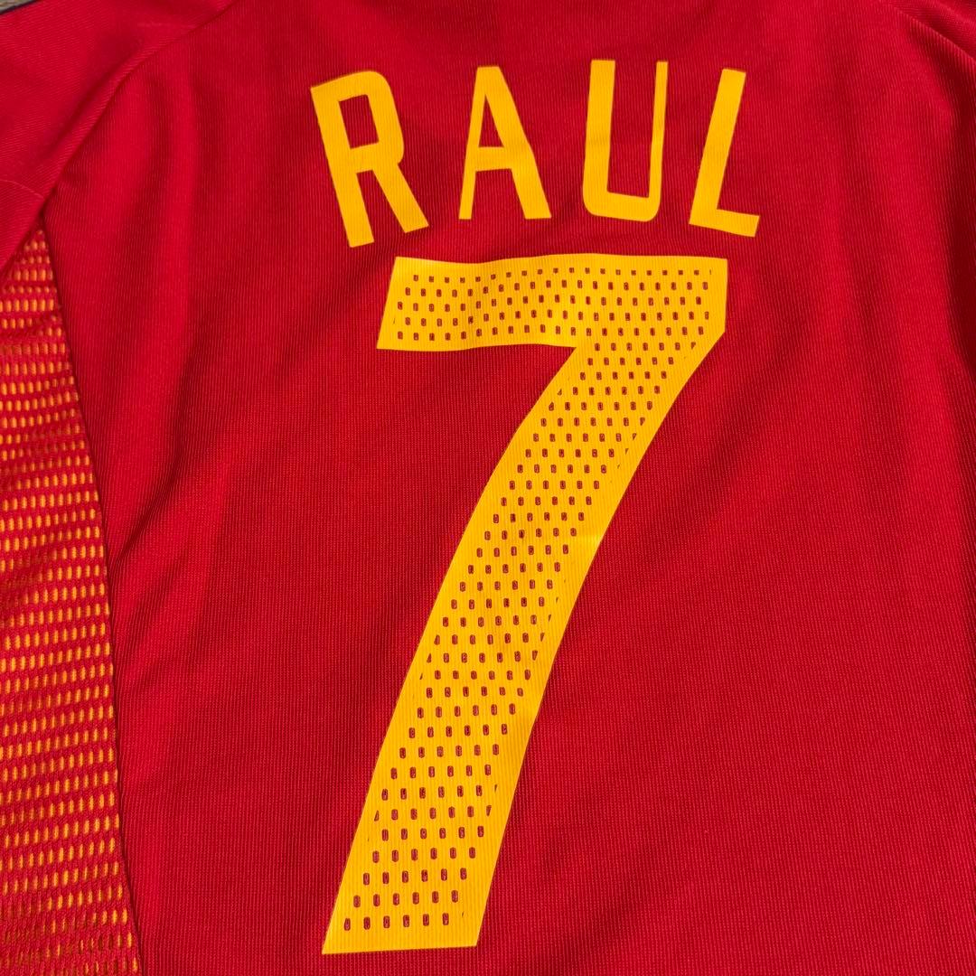 Adidas正規品 スペイン代表 2002 ワールドカップユニフォーム RAUL