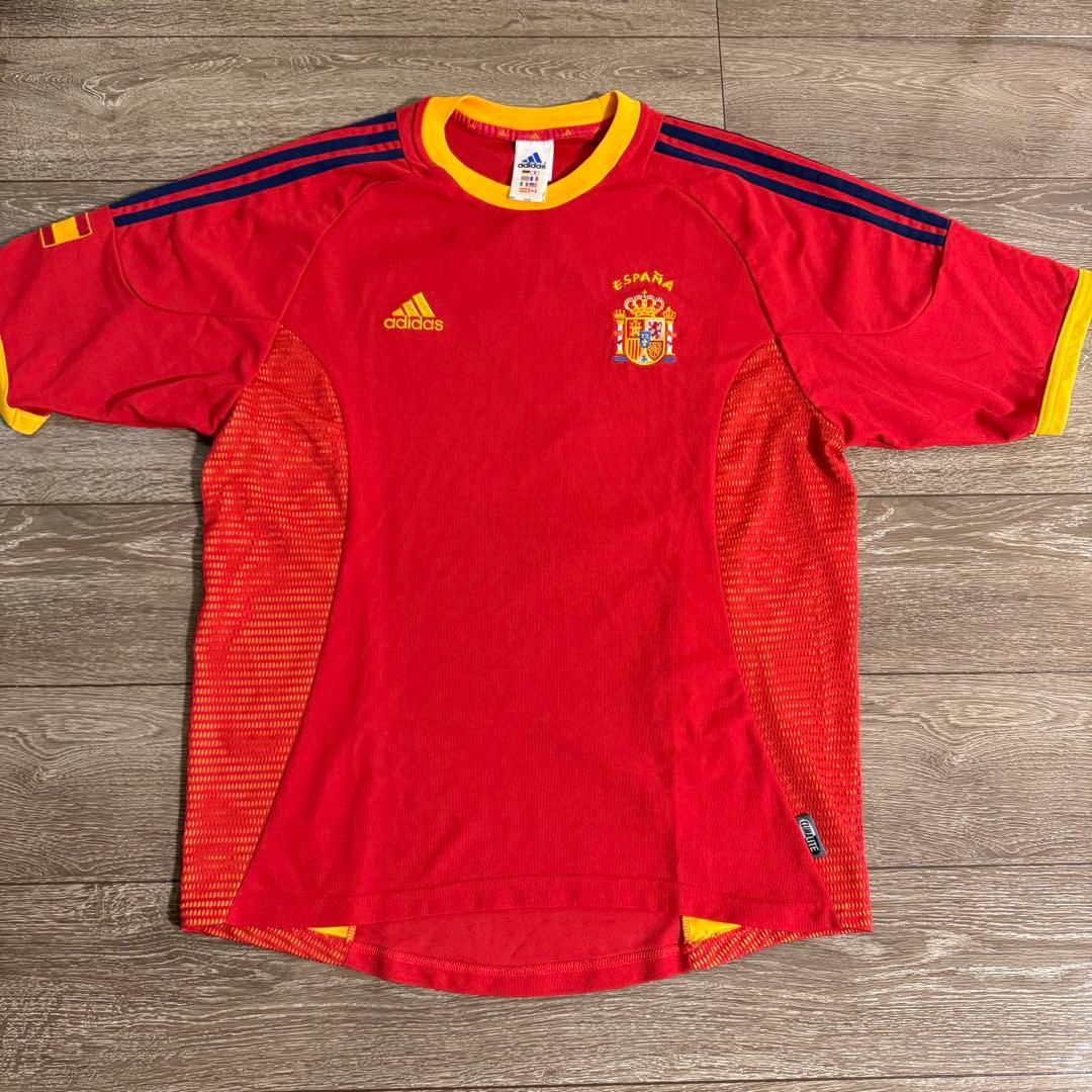 Adidas正規品 スペイン代表 2002 ワールドカップユニフォーム RAUL