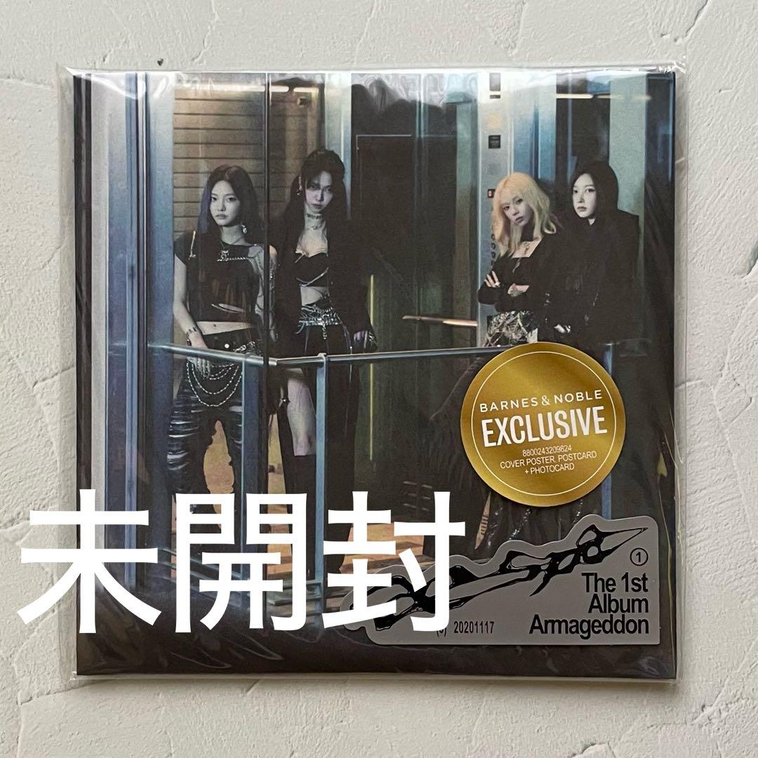 aespa Armageddon b&n exclusive ver 未開封品