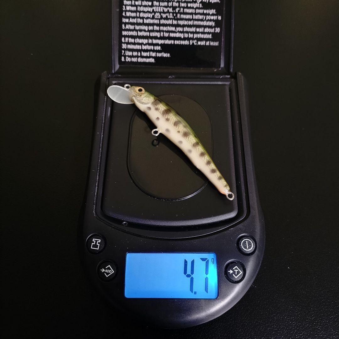 アングロ＆カンパニー ウッドベイト 7CDR 4.7g トラウト ミノー 2個