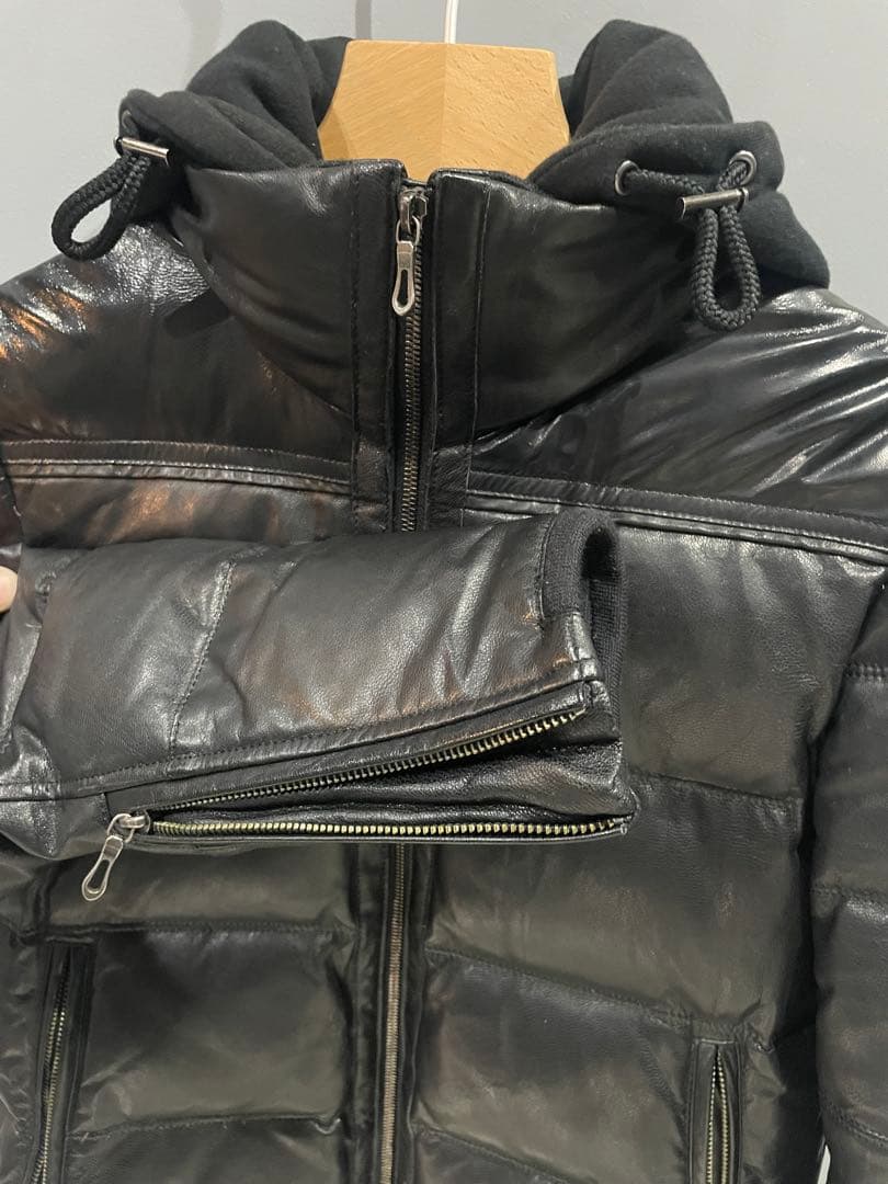 5351 POUR LES HOMMES ブラックダウンジャケット