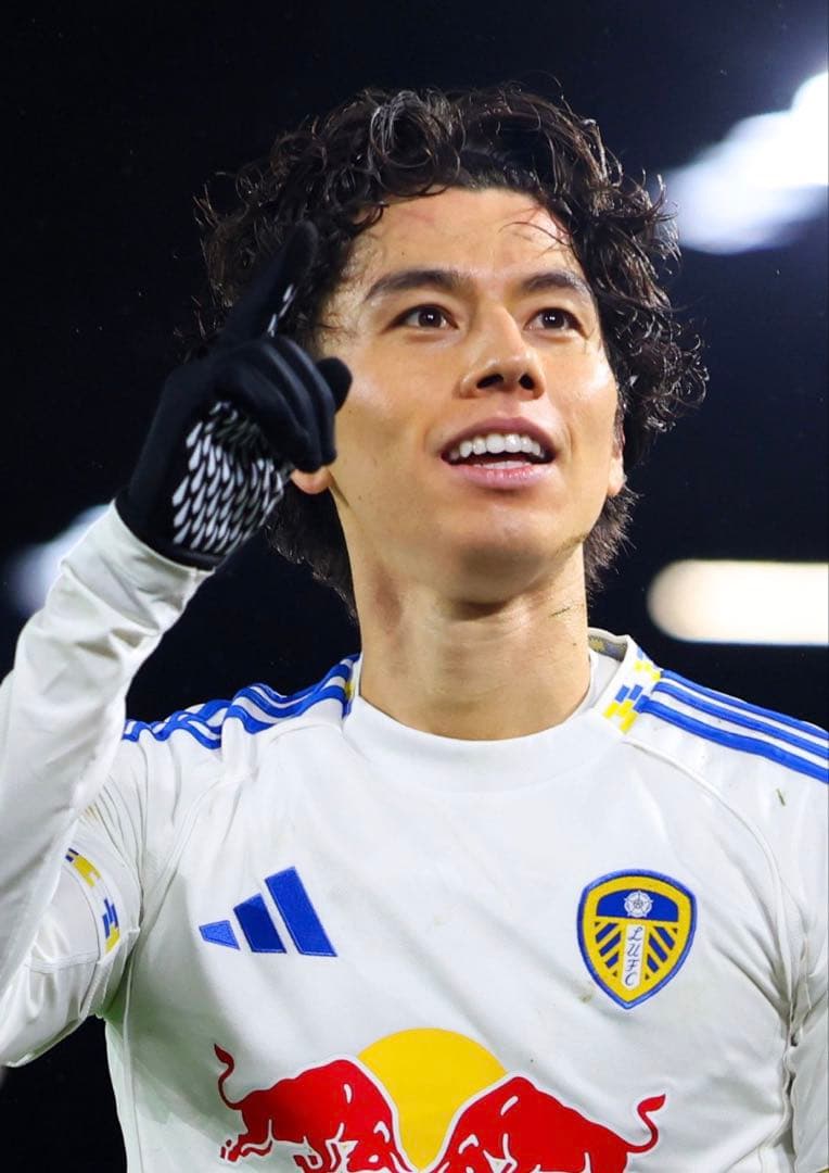 2025/2026リーズユナイテッド♯22田中碧 正規最新ユニ