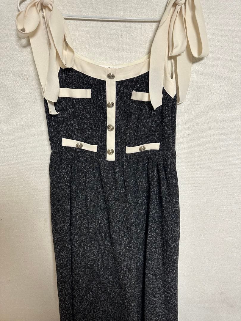 週末値下げ Herlipto Verona tweed long dress S