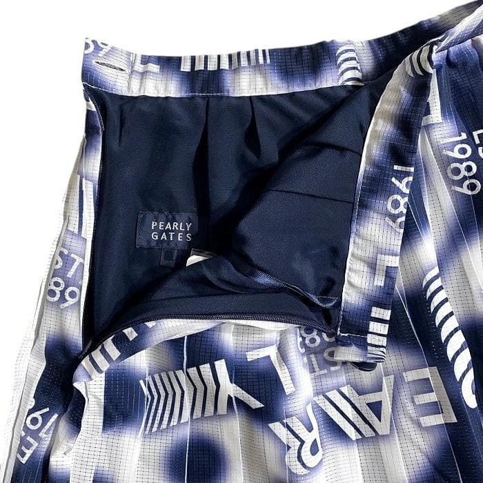 パーリーゲイツ ゴルフ 高通気 プリーツスカート ウェア 定価3.5万 0