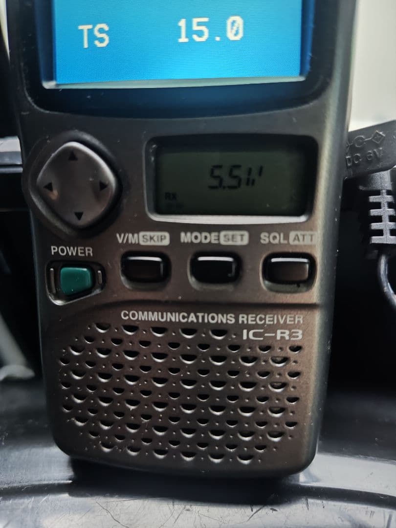 受信機 ICOM IC-R3