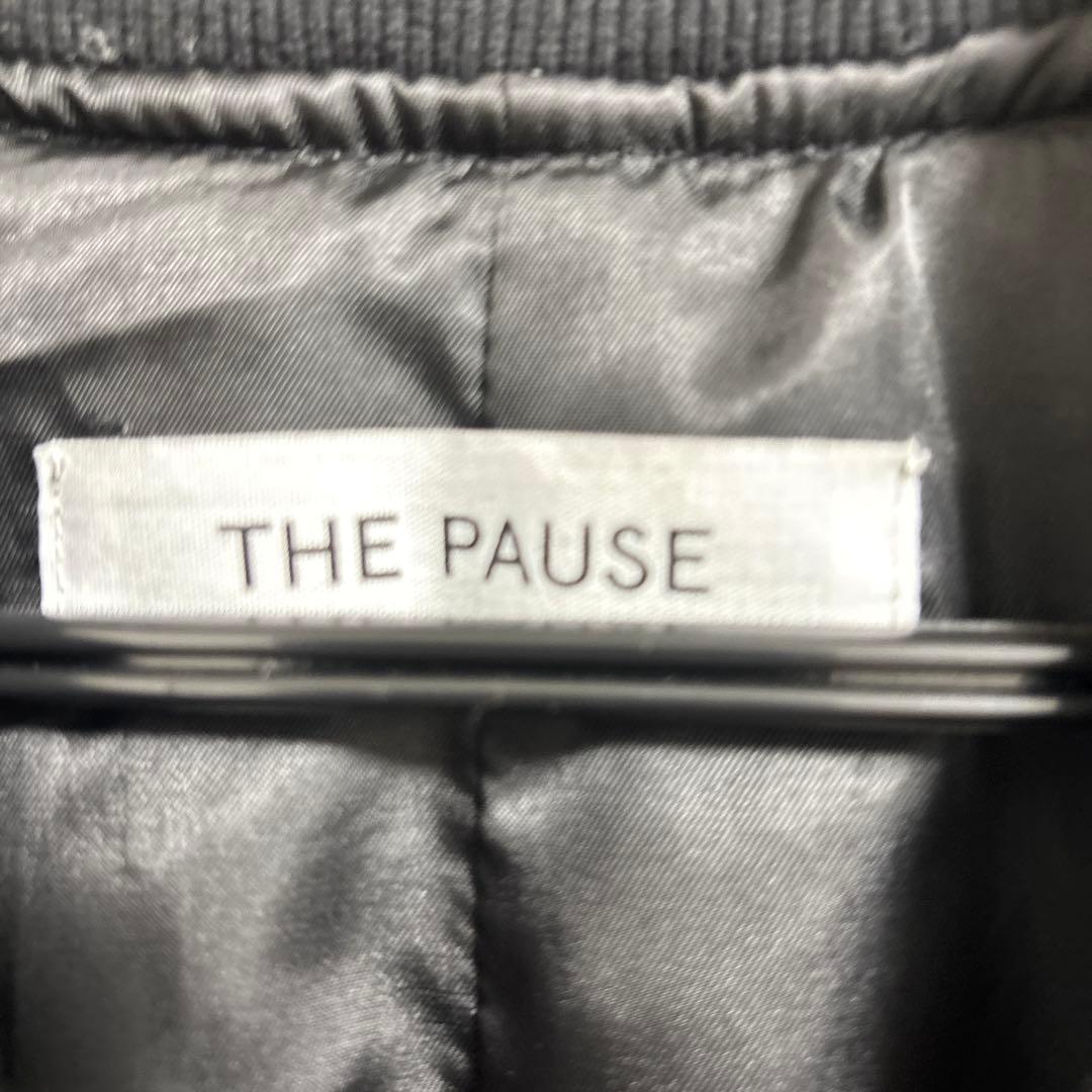 THE PAUSE ブラック ノースリーブベスト