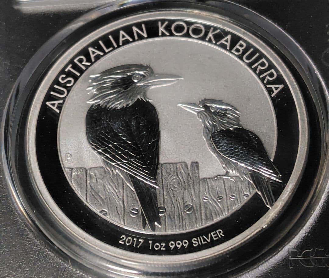 最高鑑定 2017年 オーストラリア 銀貨 PCGS MS70 クッカバラ